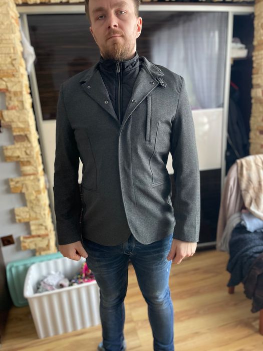 Kurtka męska w stylu marynarki