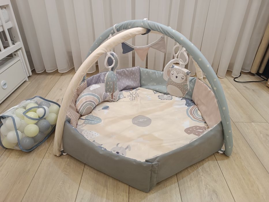 Дитячий килимок MoMi Pastel 3 в 1