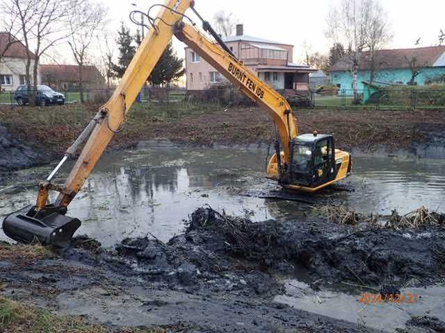 Koparka Kopanie Stawów,koparka linowa