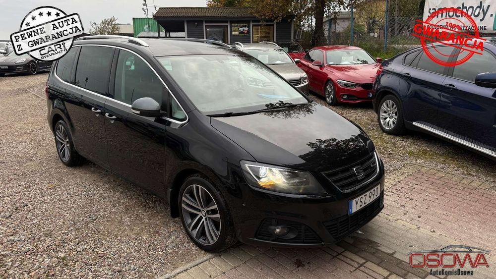 Seat Alhambra 2.0tdi 184KM FR-Line 4-Motion 4x4 automat 7.os. Max wersja full serwis