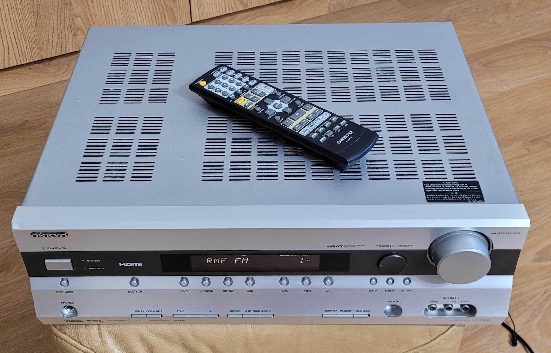 Onkyo HT-R508 amplituner 5.1 HDMI z pilotem