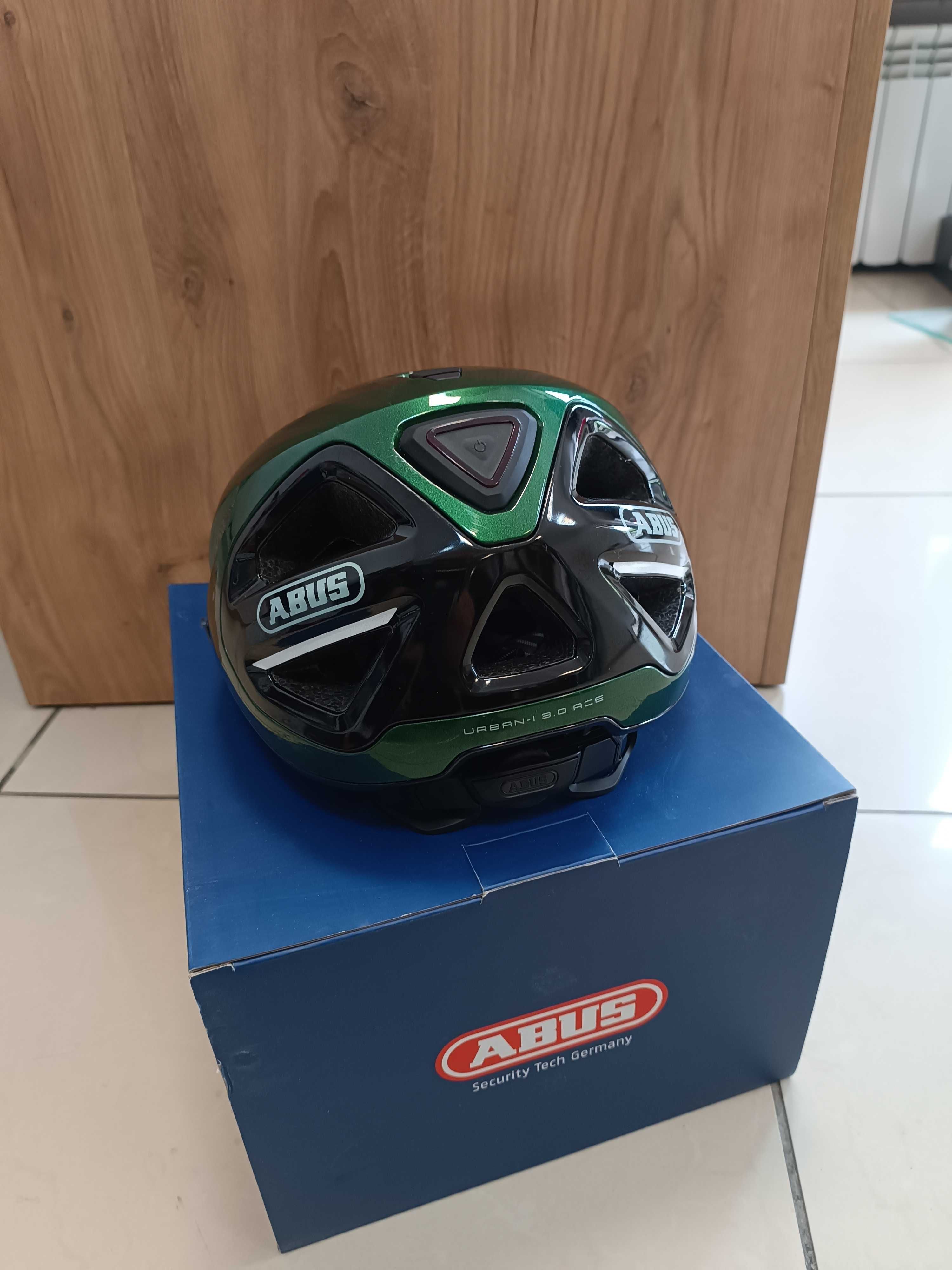 Kask rowerowy Abus Urban-I 3.0 ACE moss green M 52-58cm