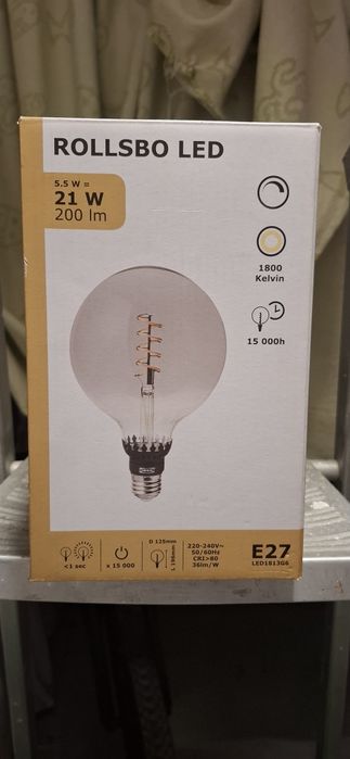 Lâmpada rollsbo led