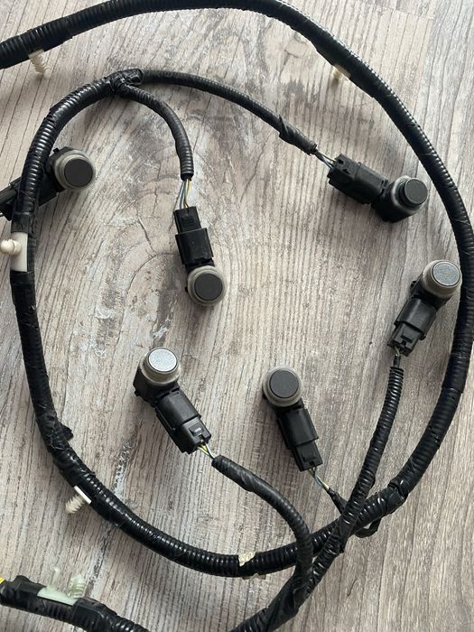 Wiązka czujników parkowania PDC tył z czujnikami, ford mondeo mk5