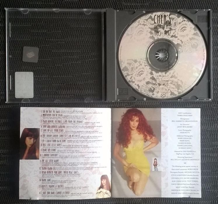 Cher - "The Greatest Hits" - CD Oryginał, Eros Ramazzotti