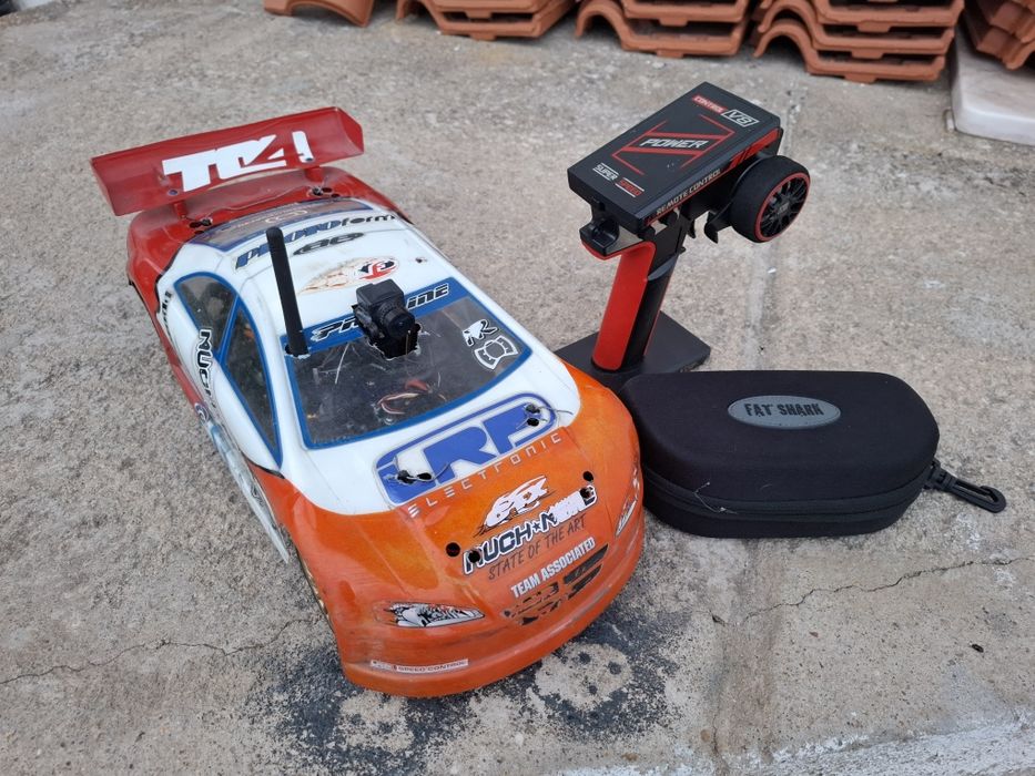 RC car 1.10 12v + oculos + camera 5.8ghz