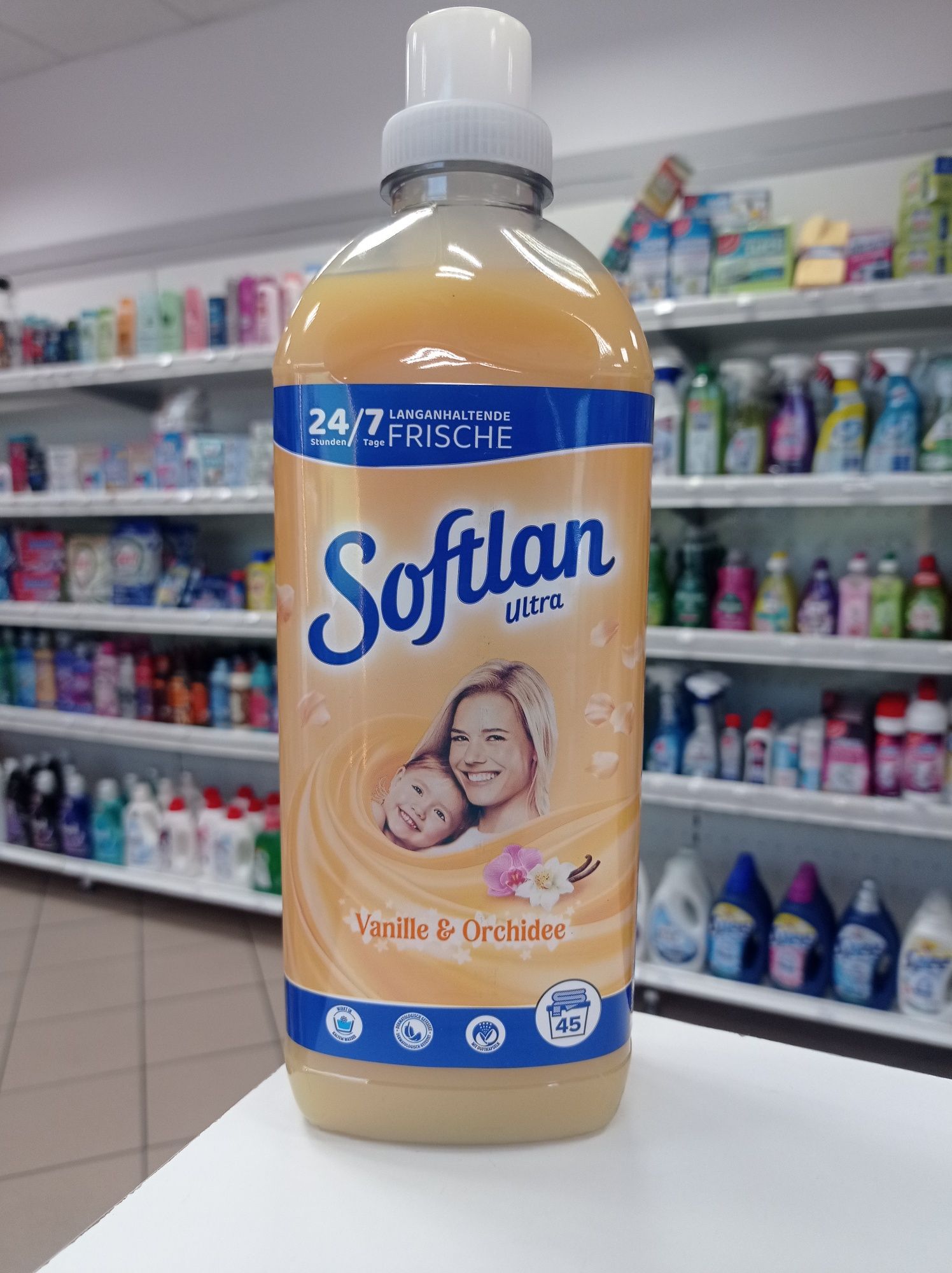 Płyn do płukania Softlan z Niemiec niemiecki