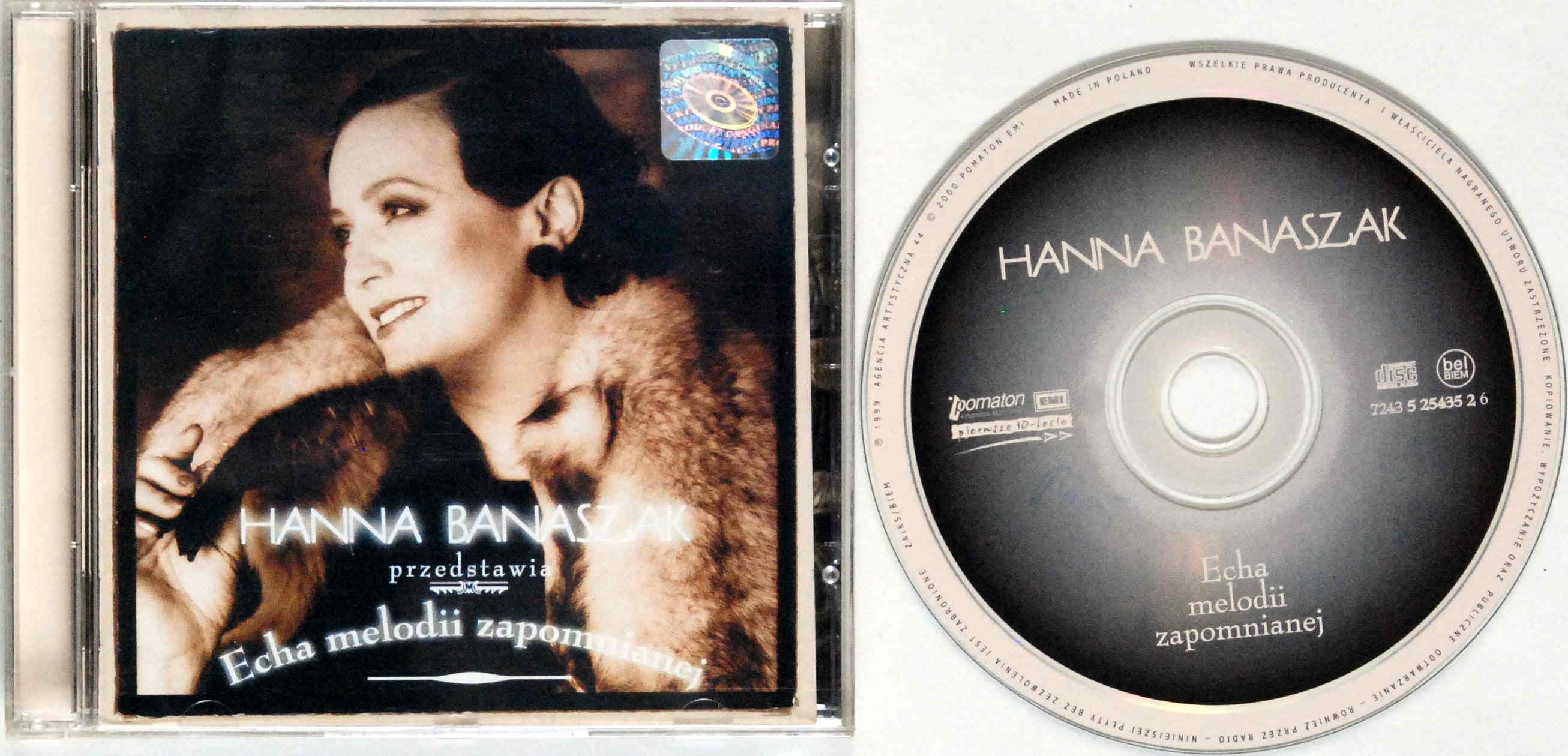 (CD) Hanna Banaszak - Echa Melodii Zapomnianej
