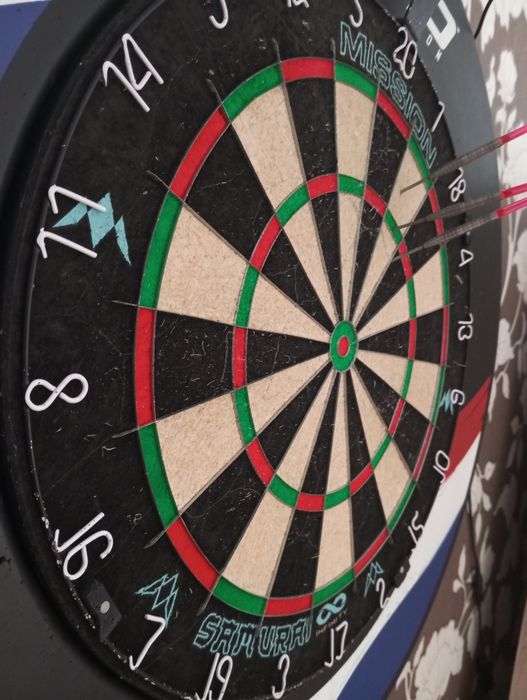 Tarcza dart mission + oswietlenie