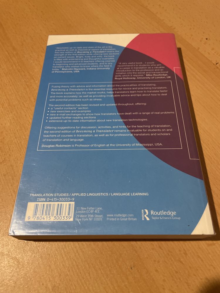 Książka Becoming A Translator - Douglas Robinson