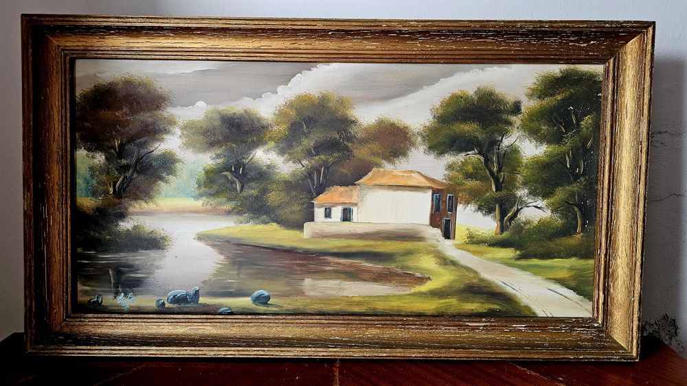 Pintura Casa do Lago