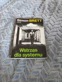 Wstrząs dla systemu Simon Brett thriller z czarnym humorem Vintage