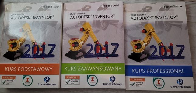 Zestaw książek Inventor 2017 Stasiak Fabian