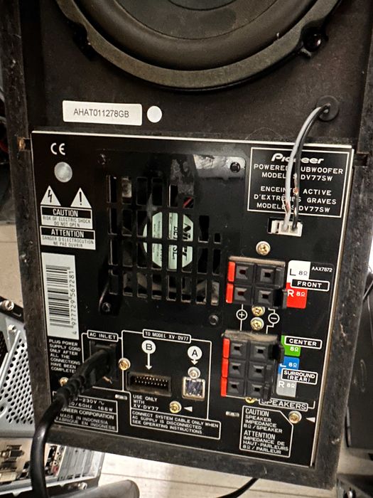 Subwoofer aktywny Pioneer S-DV77SW