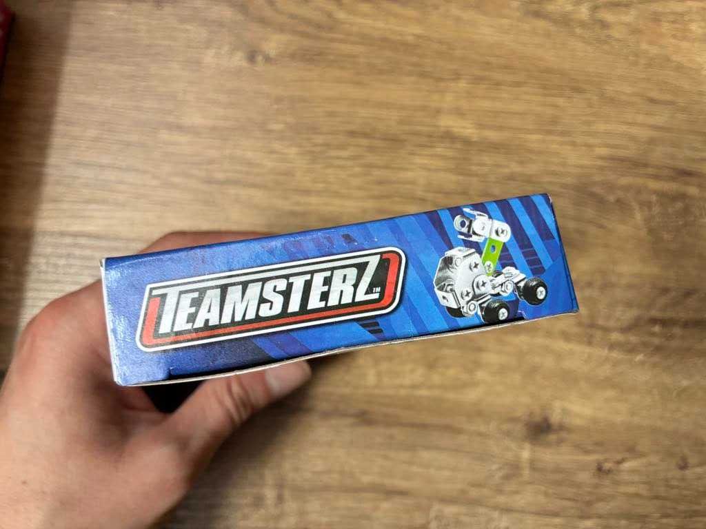 Zestaw konstrukcyjny Teamsterz, DIY mini dźwig Metal Kits