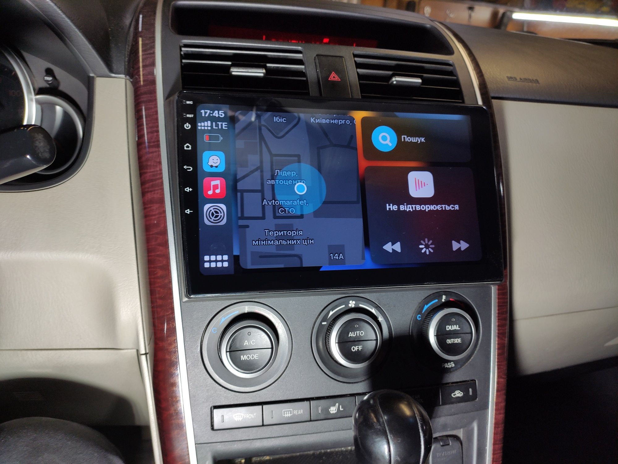 Штатная магнитола для Mazda CX 9 головний пристрій для Мазда