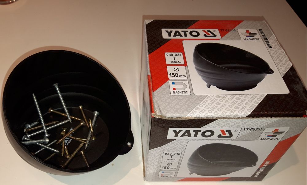 Miska magnetyczna Yato YT-08305 miseczka na śrubki organizer Tesla
