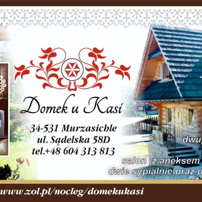 Góralski Domek do wynajęcia  ferie wakacje  Murzasichle koło Zakopane