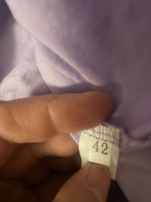 Лавандова міні сукня S