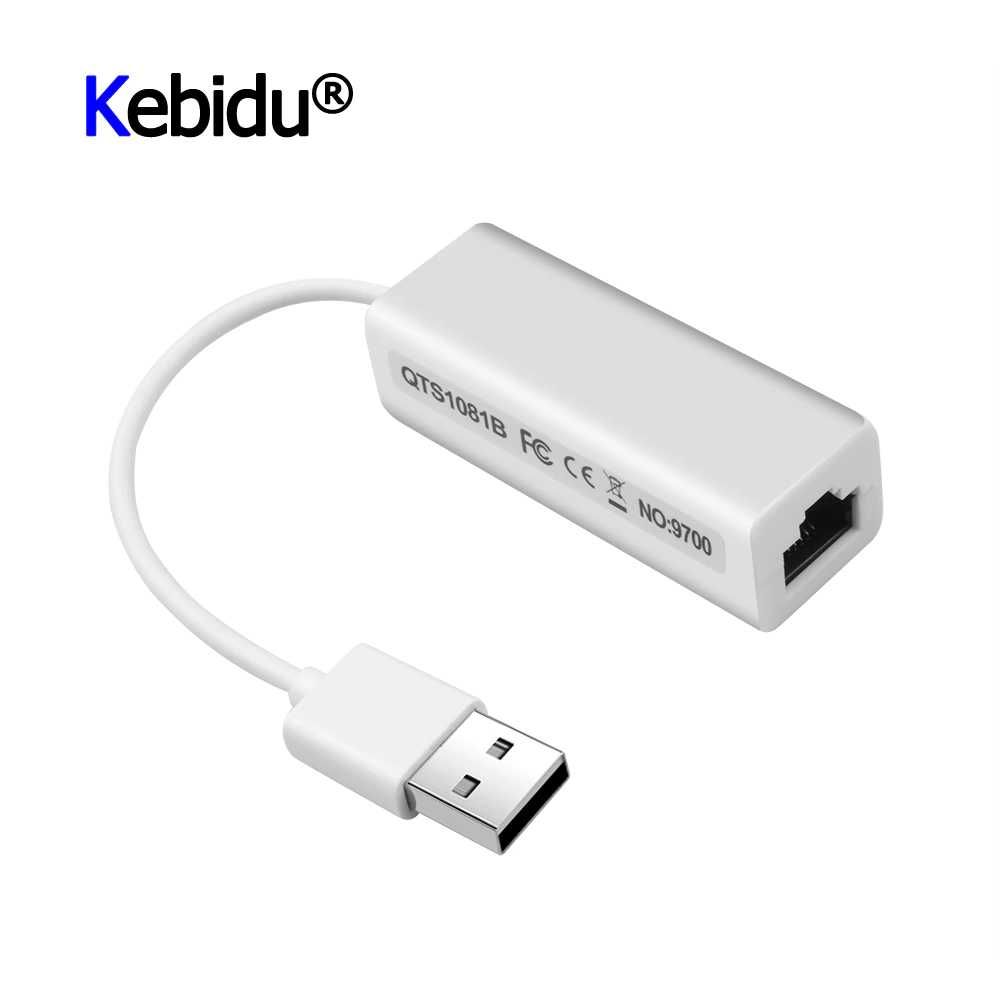 Кабель перехідник USB-адаптер с USB 2,0 на RJ45