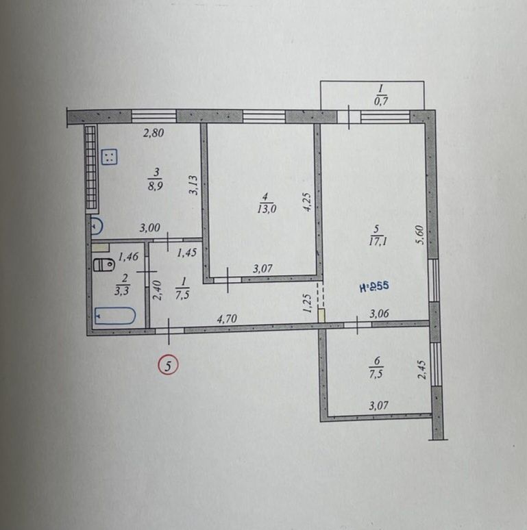 Продам 3-х комнатную квартиру по ул.  Свято- Миколаївська