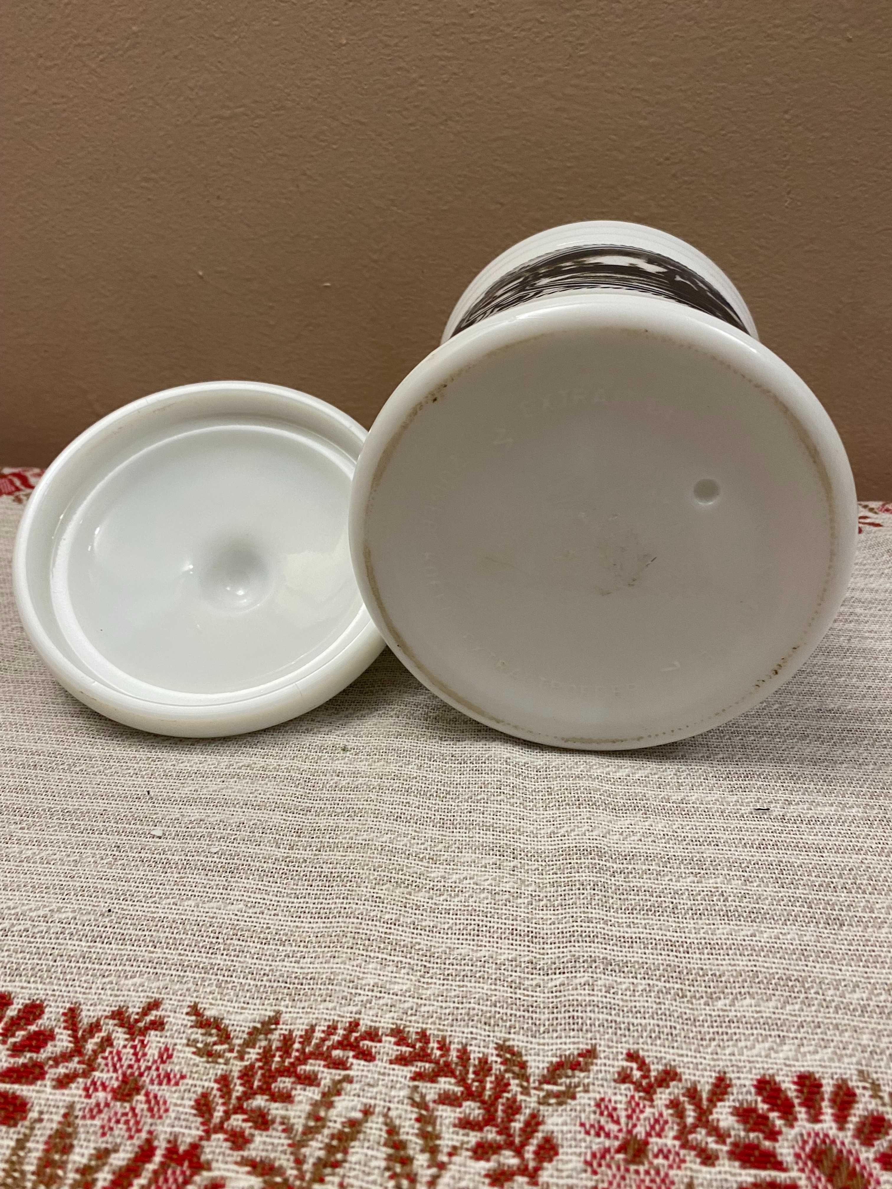 Pojemnik na herbatę i kawę z porcelany