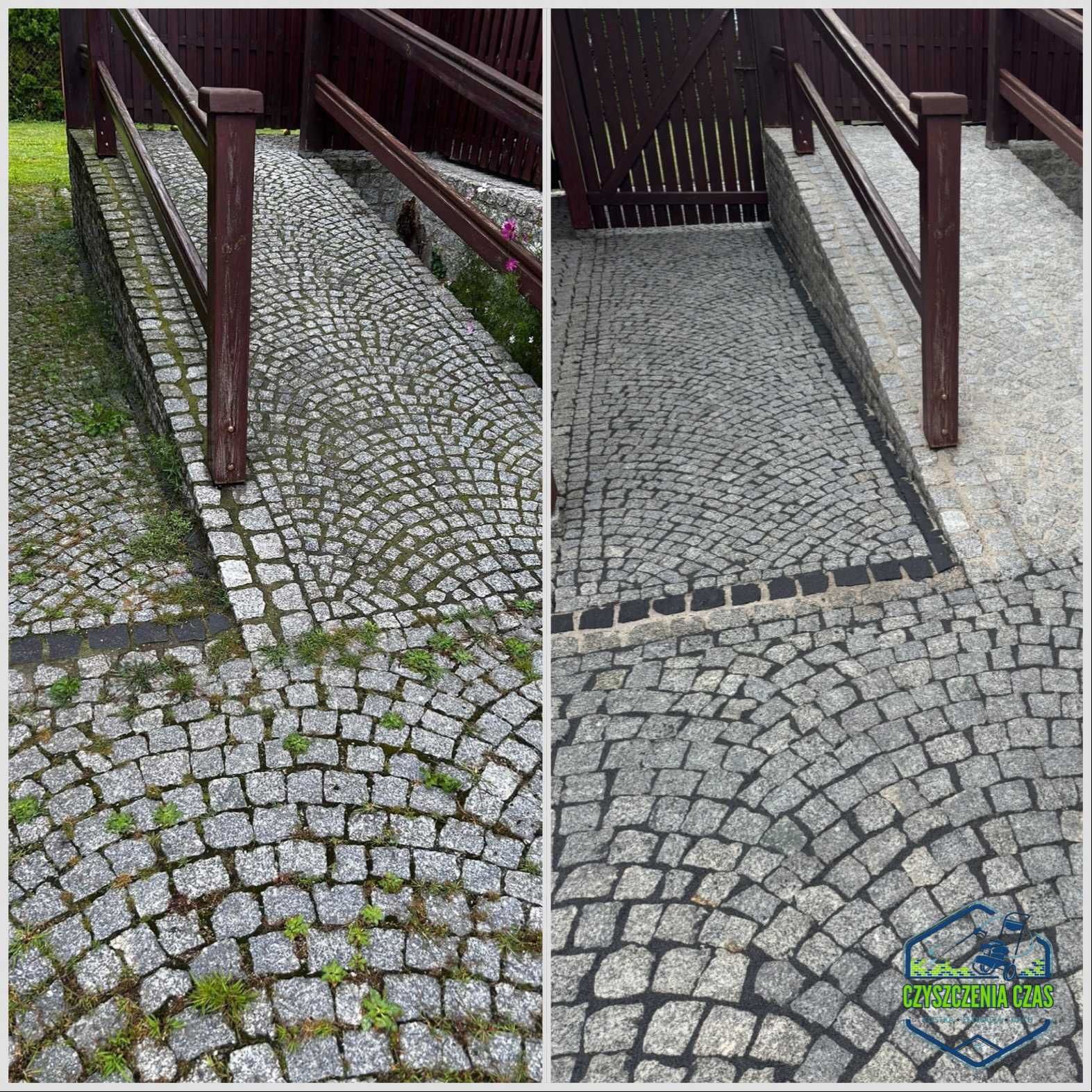 Mycie Czyszczenie Kostki Brukowej Dachu Elewacji Kompleksowo