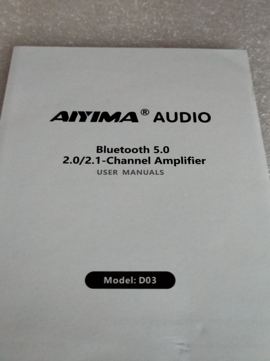 ЦАП та Підсилювач потужності AIYIMA D 03 з Bluetooth 5.0