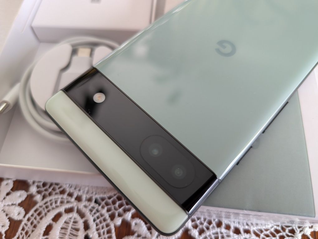 ІДЕАЛ Google Pixel 6a  Sage 6-128Gb/30 циклів/Neverlock/NFC/ Без Вигор
