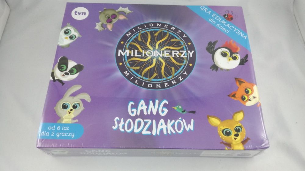 Na Lewara Gra planszowa MILIONERZY Gang Słodziaków