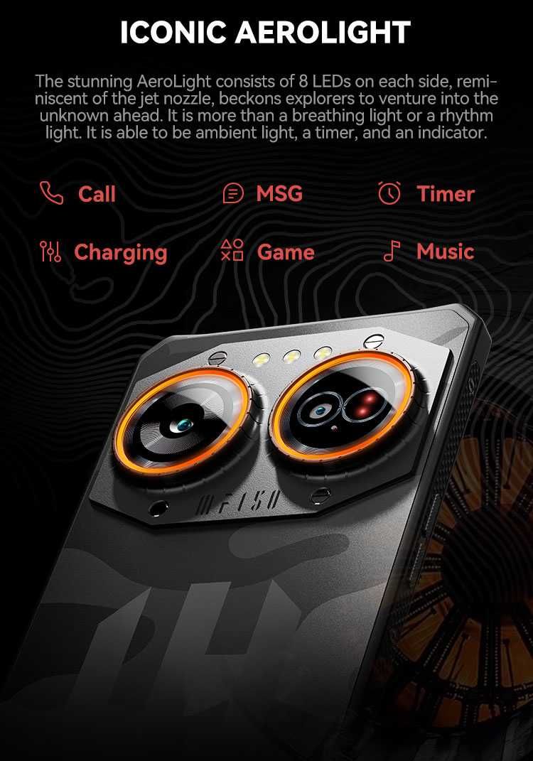 OUКITEL IIIF150 Air2 Ultra, 32/512Gb, 108/64NV/32Mp, AMOLED 6,8" FHD+