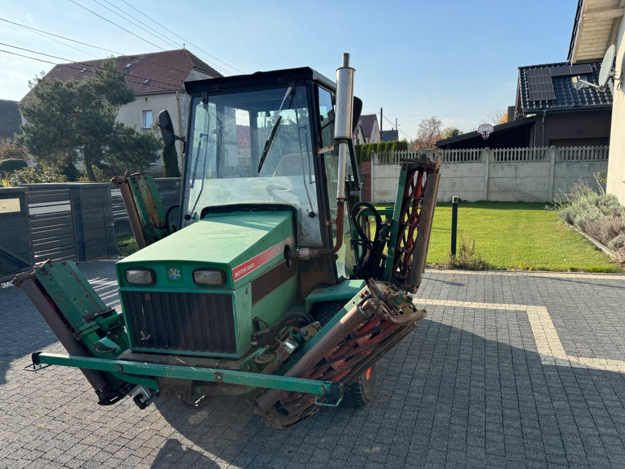 Kosiarka wrzecionowa ransomes kubota