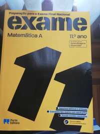 Livro de Preparação para o exame nacional final de Matemática  11º Ano