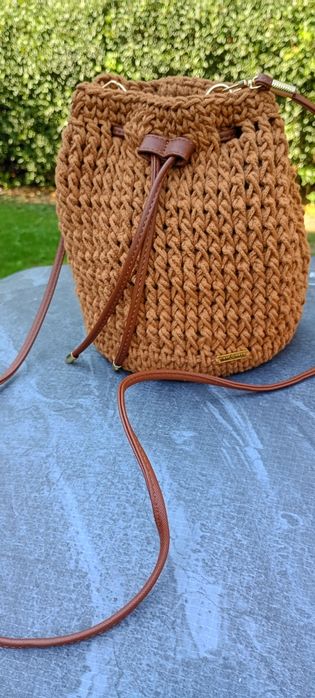 Torebka worek ręcznie robiona