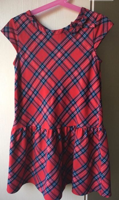 Sukienka w kratę H&M 122