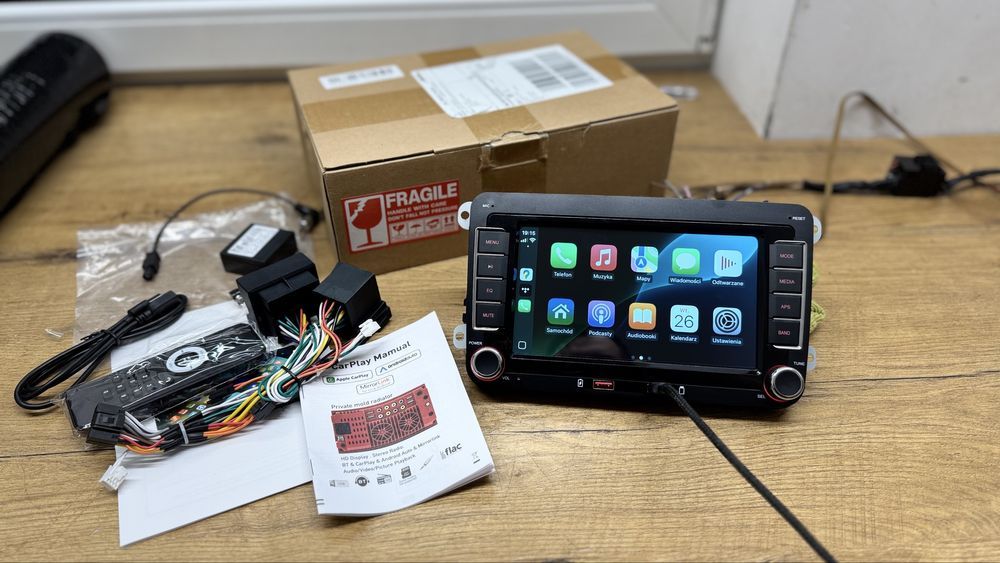 Radio vw carplay android auto passat,golf