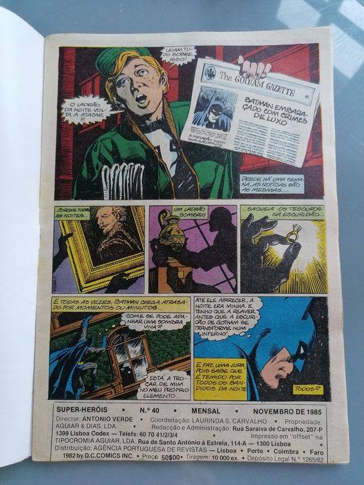 Revista dos Super Heróis (BATMAN)