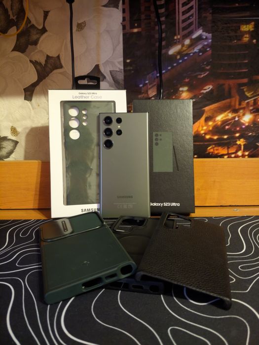 Samsung S23 Ultra 12/256 зелений, офіційний, коробка