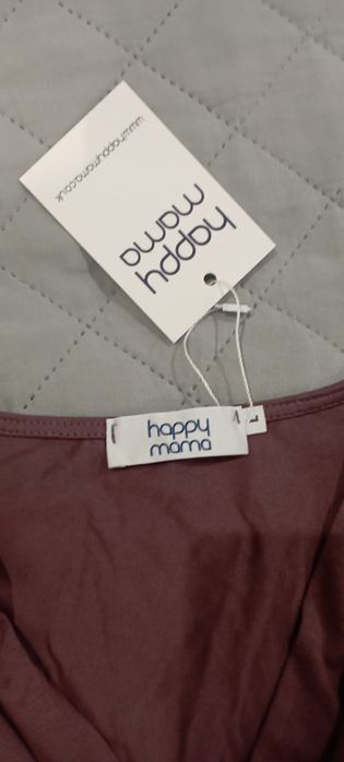 Sukienka ciążowa firmy happy mama w rozmiarze L nowa z metką