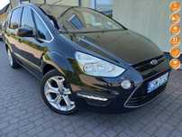 Ford S-Max 2.0Tdci 140KM Titanium Skóry Ledy Nawigacja 2Kpl Kół 100%Bezwypadkowy