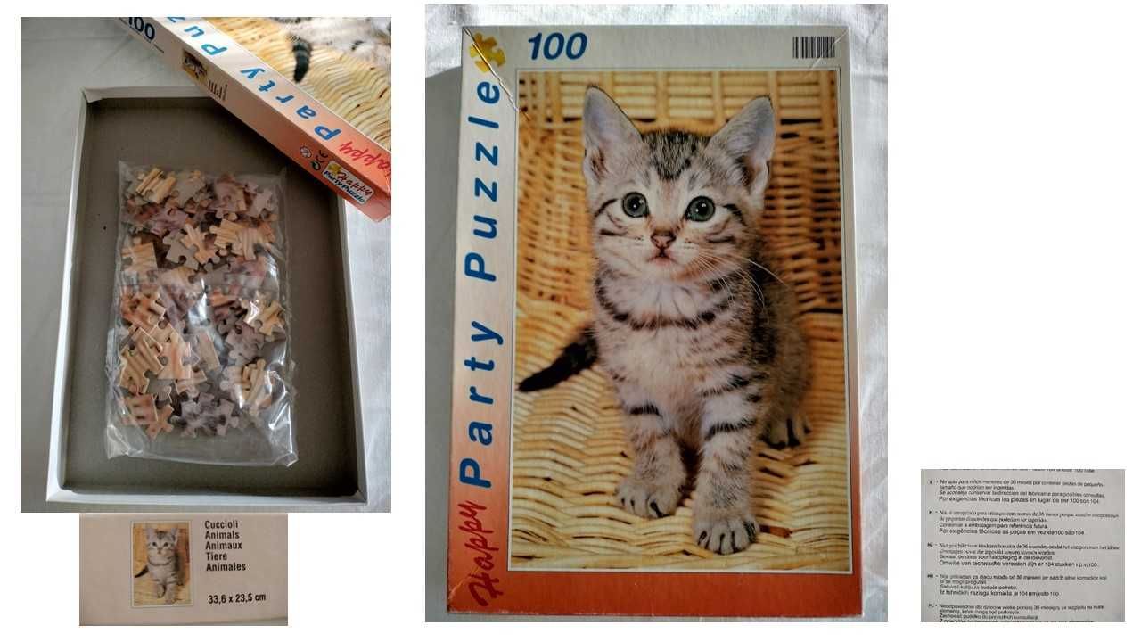 Puzzle novo de 100 peças