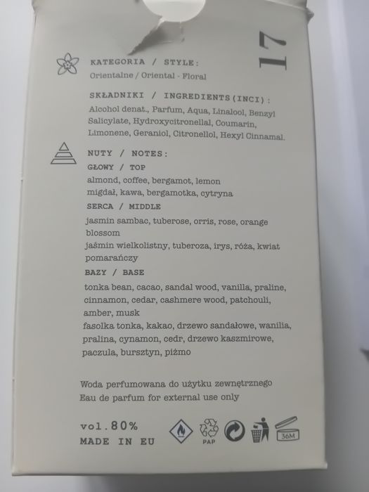 Perfumy Made in lab 17 Good girl  CH