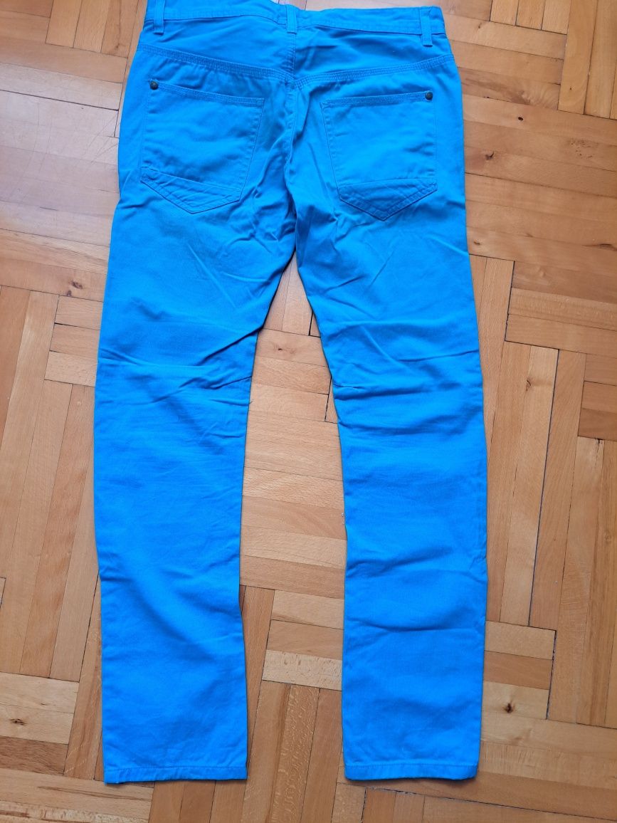 Spodnie jeans 164