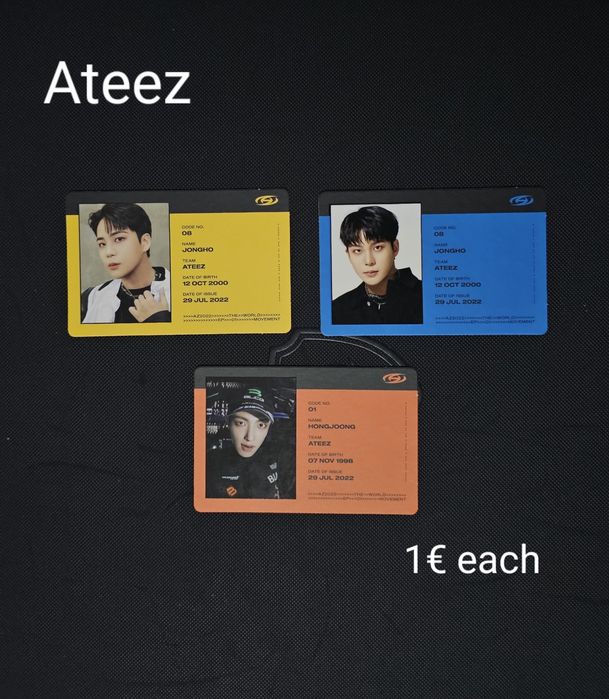 Kpop photocards - venda urgente