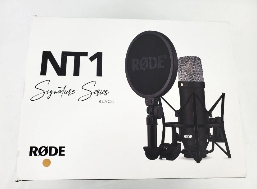 Microfone Condensador (Rode NT1)