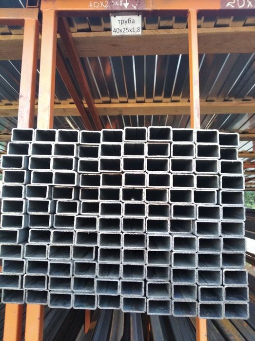 Труби квадратні, прямокутні для огорожі, металоконструкції