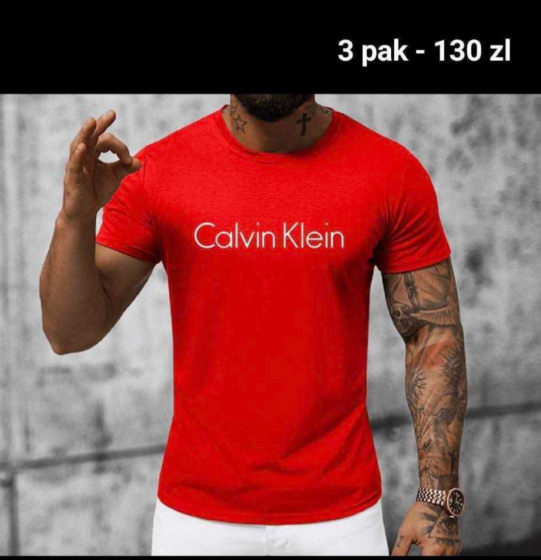 Koszulki męskie Calvin Klein 3 pak