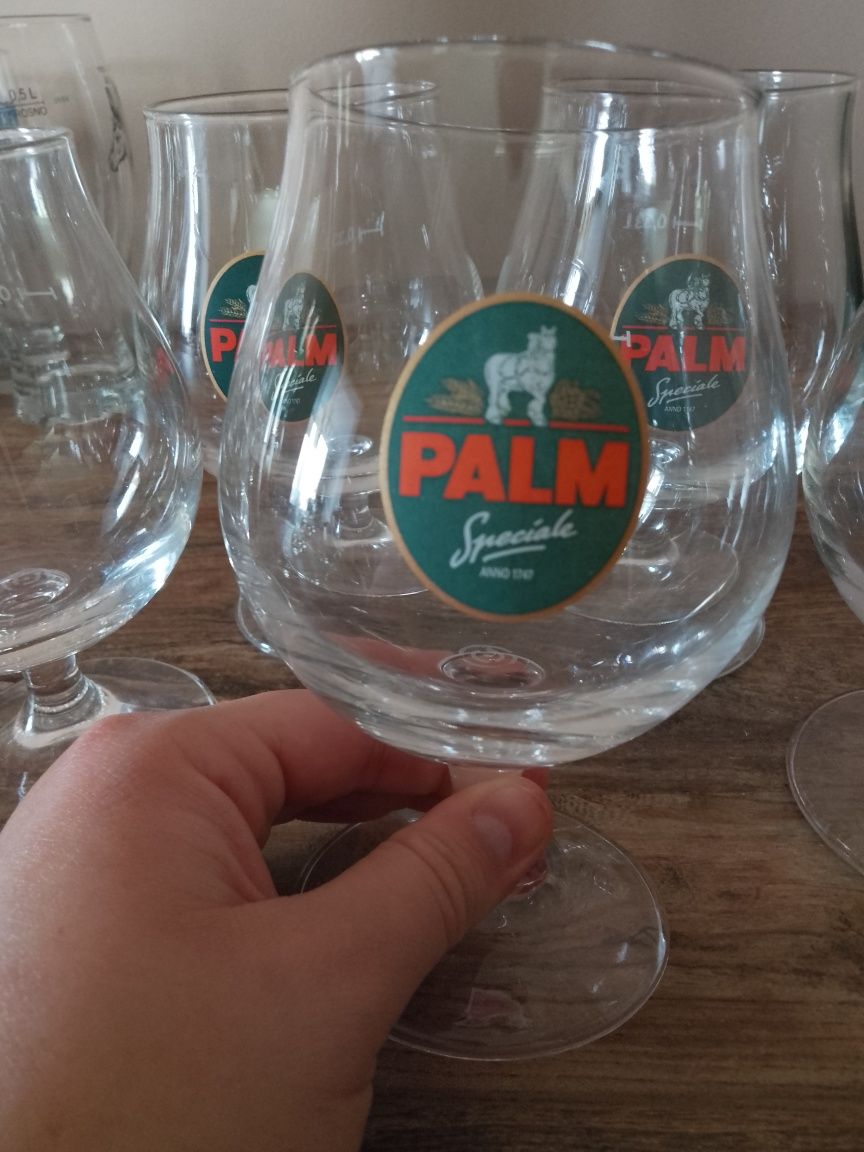 Zestaw 6 sztuk szklanek do piwa PALM