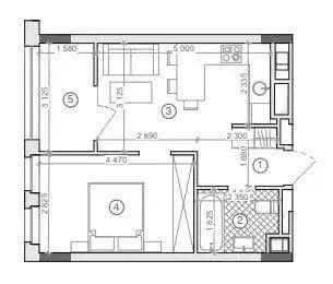 Продаж 1 кім. квартири в новобудові, вул.Під Голоско.