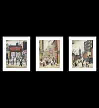 Plakaty bez Ram, Laurence Stephen Lowry - Sceny Miejskie